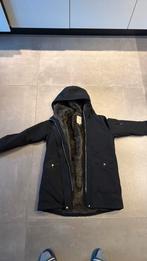 Elvine winterjas zwart mt L bont gevoerd, Zwart, Elvine, Maat 42/44 (L), Ophalen of Verzenden