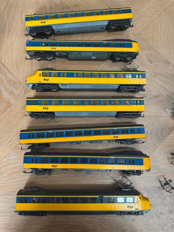 Fleischmann Treinset H0 met Trafo & Station en Lima wagons beschikbaar voor biedingen