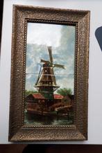 J.G. Gerstenhauer - Set beschilderde keramische plaquetten, Antiek en Kunst, Kunst | Schilderijen | Klassiek, Ophalen