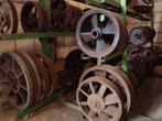 02406 vliegwiel van 30 tot 60 cm industrieel vintage, Ophalen of Verzenden, Gebruikt