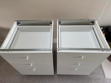 2x Ikea Maximera Keukenkastjes 60x60 Wit - Zo Goed Als Nieuw - afbeelding 2