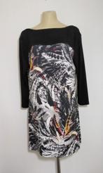 Korte jurk met dessin en driekwart mouwen van Pause Café, Verzenden, Zo goed als nieuw, Maat 38/40 (M), Overige kleuren