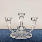 Kandelaar Kristal Ernst Buder 1960’s, Ophalen of Verzenden, Kristal