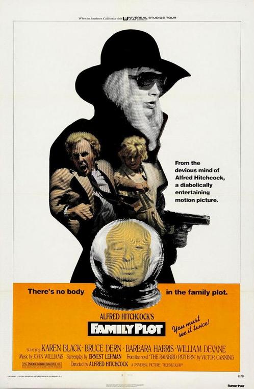 11. Family Plot, Alfred Hitchcock, Karen Black, Bruce Dern., Cd's en Dvd's, Dvd's | Klassiekers, Zo goed als nieuw, 1940 tot 1960
