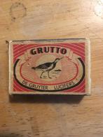 Lucifer doosje “ de Gruyter “, Verzamelen, Ophalen of Verzenden, Gebruikt, Luciferdoosjes of -merken