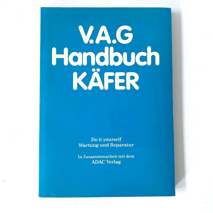 V.A.G.  Handbuch Käfer (Volkswagen Kever), Boeken, Auto's | Boeken, Gelezen, Volkswagen, Verzenden