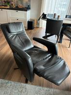 Leren Elektrisch Verstelbare Relaxstoel, Huis en Inrichting, Fauteuils, Ophalen, Gebruikt, Leer, 75 tot 100 cm
