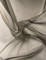 50% korting taupe vitrages op maat, Bruin, C, 200 cm of meer, C