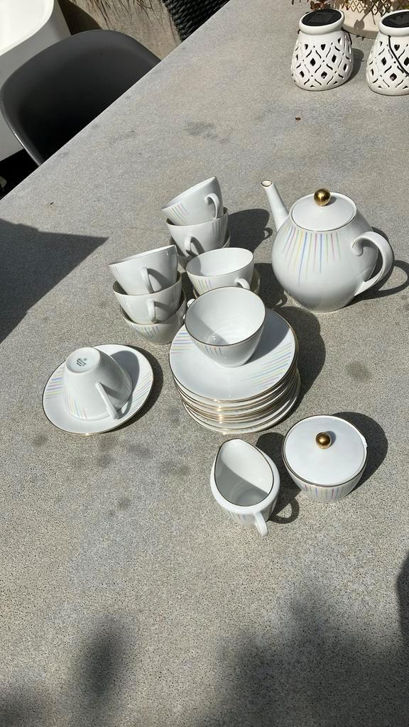 Jaren 50 servies, Antiek en Kunst, Antiek | Servies compleet, Ophalen of Verzenden