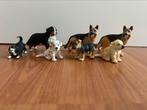 Schleich hondjes, Ophalen of Verzenden, Zo goed als nieuw, Paard, Beeldje of Figuurtje