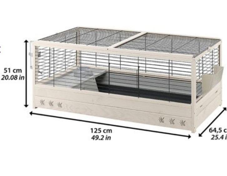 Hok voor knaagdieren, Dieren en Toebehoren, Knaagdieren en Konijnen | Hokken en Kooien, Zo goed als nieuw, Hok, Minder dan 60 cm