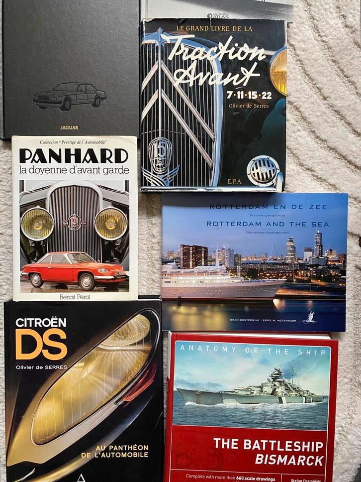Unieke Collectie Autoboeken (Citroën DS/CX, Panhard), Boeken, Auto's | Boeken, Zo goed als nieuw, Citroën, Ophalen of Verzenden