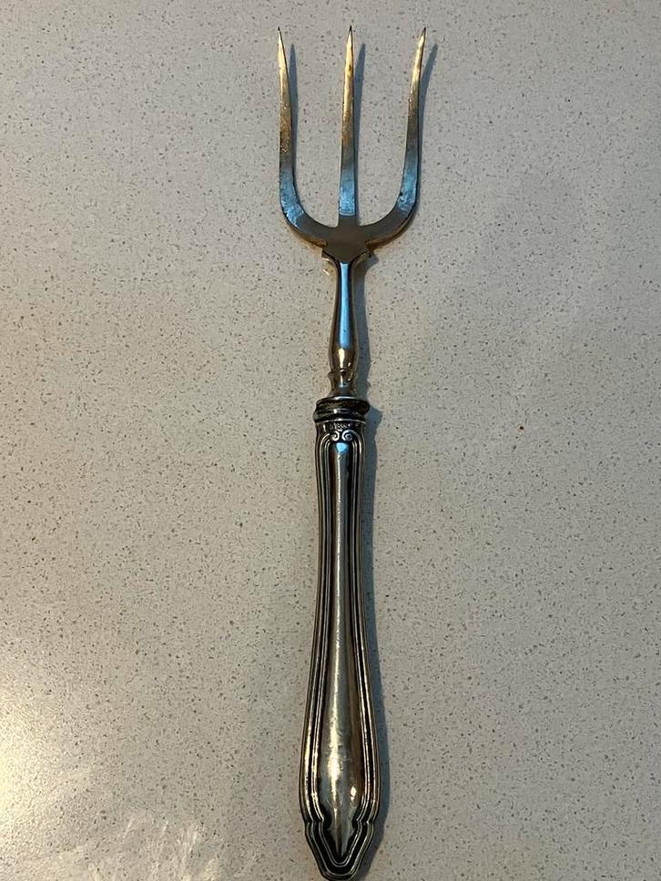 Broodvork (0.835 zilver), Antiek en Kunst, Antiek | Bestek, Ophalen of Verzenden