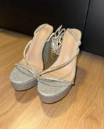 Zilver High Heels Maat 37, Ophalen of Verzenden, Zo goed als nieuw, Grijs, Schoenen met hoge hakken