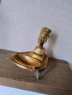 Zware messing Egyptische asbak, Antiek en Kunst, Antiek | Koper en Brons, Ophalen of Verzenden