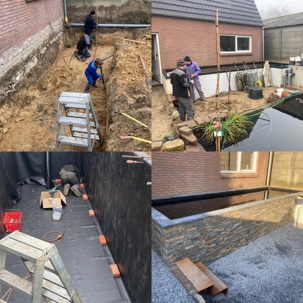 Vijverfolie op maat gelast, Tuin en Terras, Vijver-toebehoren, Nieuw, Vijverfolie, Ophalen