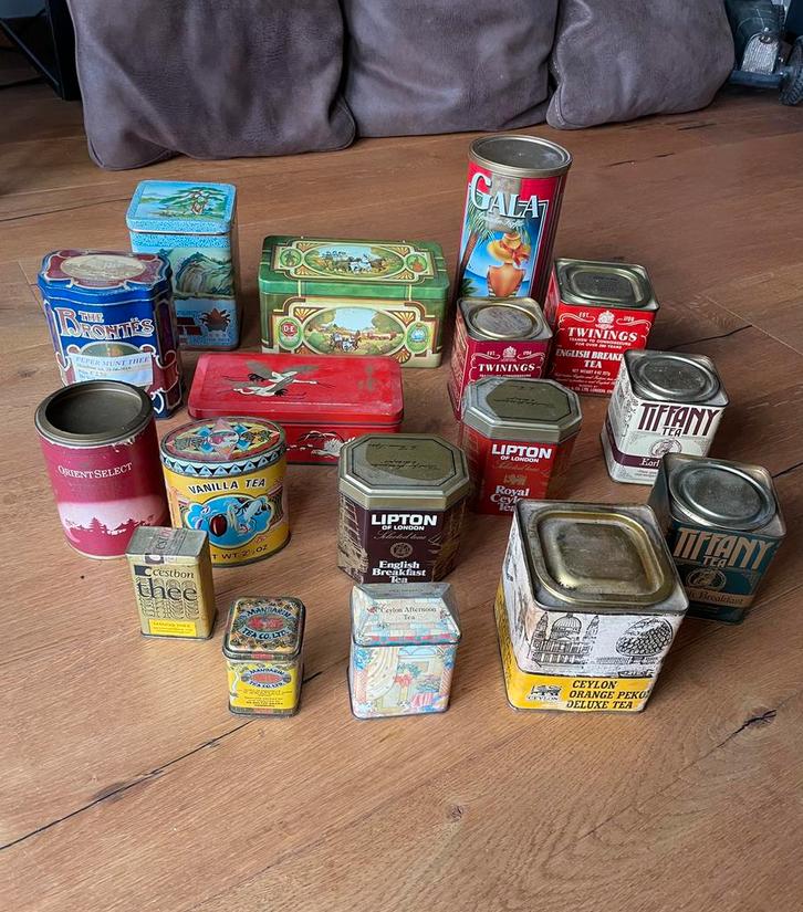 Verzameling oude blikken, Verzamelen, Blikken, Gebruikt, Overige, Ophalen of Verzenden