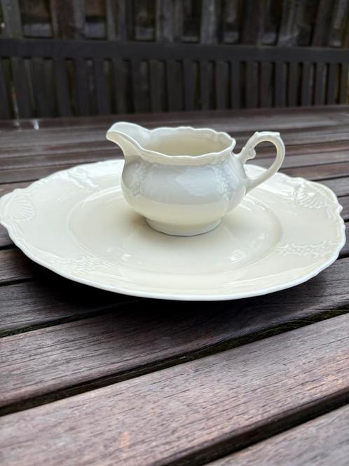 Mosa Maastricht Schaal & Sauskom Antiek, Antiek en Kunst, Antiek | Servies los, Ophalen of Verzenden