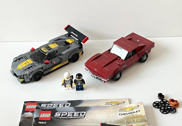 Lego Speed Champions no. 76903: Chevrolet Corvette, Kinderen en Baby's, Speelgoed | Duplo en Lego, Zo goed als nieuw, Lego, Complete set