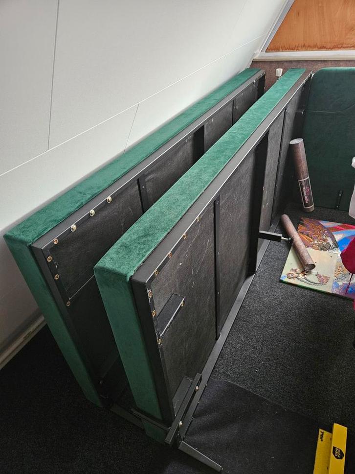 Goede boxspring onderstel., Huis en Inrichting, Slaapkamer | Boxsprings, Zo goed als nieuw, Tweepersoons, Ophalen