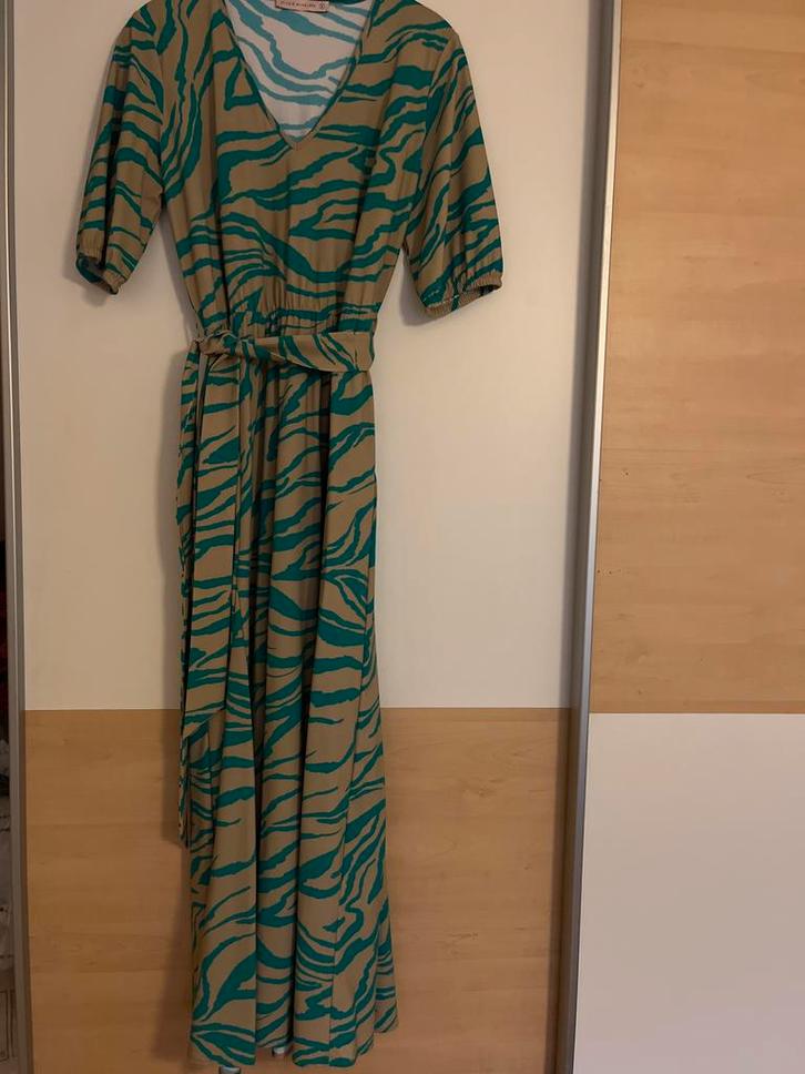 Studio Anneloes Jurk - Maat S - Zebra Print nieuw!!, Kleding | Dames, Jurken, Nieuw, Maat 36 (S), Beige, Knielengte, Ophalen of Verzenden
