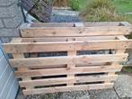 2 houten pallets nieuw, Doe-het-zelf en Verbouw, Hout en Planken, Ophalen, Minder dan 25 mm, Nieuw, Pallet
