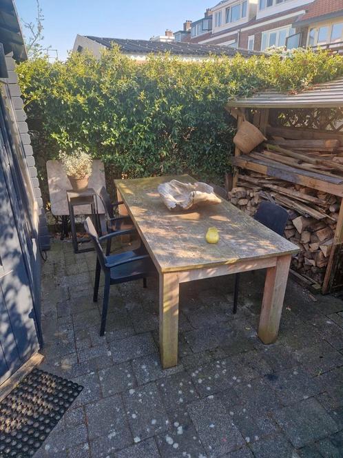 Prachtige robuuste Teakhouten Eettafel/ Tuintafel, Tuin en Terras, Tuinsets en Loungesets, Zo goed als nieuw, Teakhout, Eettafel