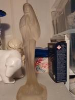 Vintage Glazen Beeld van Heilige Maagd Maria, Ophalen of Verzenden