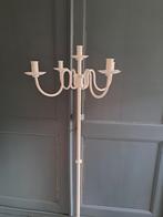 Brocante gietijzeren kaarsen standaard., Antiek en Kunst, Curiosa en Brocante, Ophalen