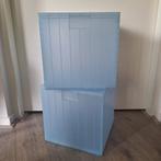 Ikea Pansartax opbergbak met deksel transparant grijs blauw, Huis en Inrichting, Woonaccessoires | Schalen en Manden, Ophalen of Verzenden