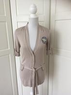 Passport zandkleurig vest met studs, maat 36 S, Kleding | Dames, Passport, Bruin, Ophalen of Verzenden, Maat 36 (S)