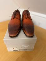 Te Koop een paar z.g.a.n. Santoni schoenen, Kleding | Heren, Schoenen, Bruin, Verzenden, Zo goed als nieuw, Santoni