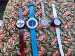 4x space age jaren 70 retro vintage design horloge, Ophalen of Verzenden, Huis en Inrichting