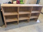 Houten vakkenkast, Ophalen, Met plank(en), Gebruikt, 100 tot 150 cm