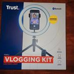Trust Vlogging Kit LED Ring Light - Nieuw!, Ophalen of Verzenden, Nieuw, Lamp of Flitsset