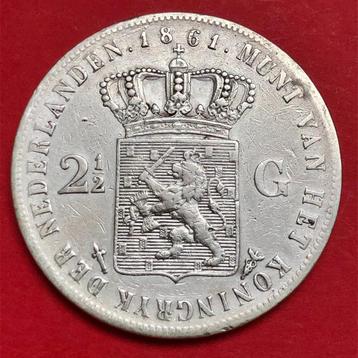Rijksdaalder 1861a. Zfr. beschikbaar voor biedingen