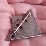 Broche van Boekbeslag Bijbelbeslag Hoekornament, Verzenden, Zo goed als nieuw, Zilver, Overige materialen