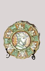 Wandbordje Gialetti GP Deruta Italiaans majolica mozaiek, Ophalen of Verzenden