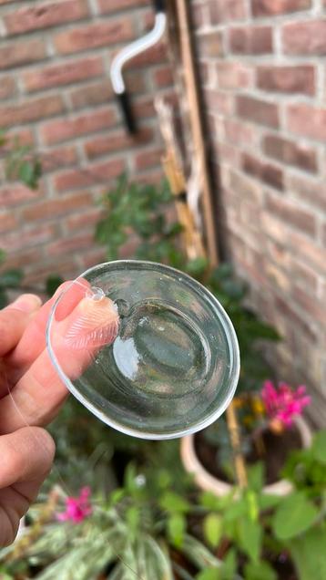 Vintage glazen raamhanger suncatcher appel beschikbaar voor biedingen