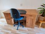 Grenen Ikea Bureau met Stoel, Ophalen, Gebruikt, Bureau
