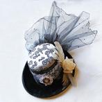 Steampunk dames hoed 02, Hobby en Vrije tijd, Ophalen of Verzenden, Zo goed als nieuw