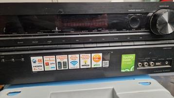 Zwarte Onkyo TX-NR252 5.2 Versterker/Reciever 130 Watt beschikbaar voor biedingen