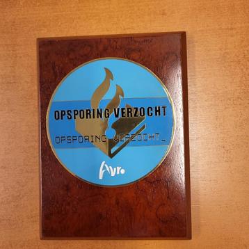 Opsporing verzocht Avro tv politie beschikbaar voor biedingen