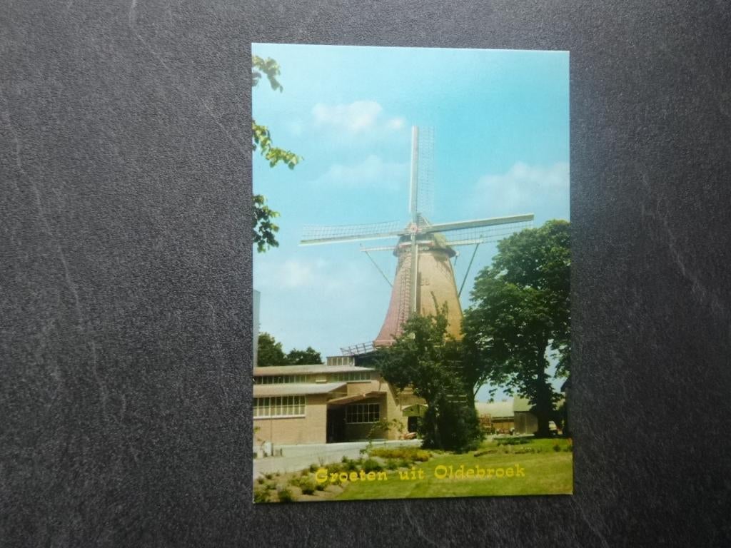 Oldebroek, molen de Hoop/1976, Verzenden, 1960 tot 1980, Ongelopen, Noord-Brabant