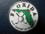 Golfembleem Florida, Ophalen of Verzenden, Zo goed als nieuw, Overige sporten, Overige typen