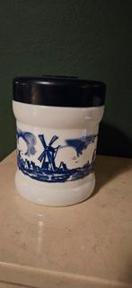 Vintage opaline sigarenpot, Antiek en Kunst, Antiek | Keramiek en Aardewerk, Ophalen of Verzenden