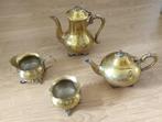 antiek koffie/thee servies India koper messing, volgnr 61, Ophalen of Verzenden