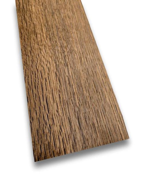 Gerookt eiken fineer | 185x13 cm, Hobby en Vrije tijd, Overige Hobby en Vrije tijd, Nieuw, Verzenden
