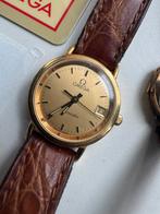 Omega en Pronto 2x massief gouden horloges, Ophalen of Verzenden, Goud, Omega, 1960 of later