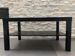 Tafel / bijzettafel 60x100 cm, Ophalen, Zo goed als nieuw, 25 tot 50 cm, Rechthoekig